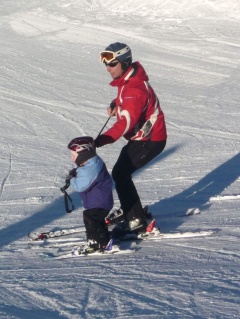 Gstaad (mit Skilehrer), 10.01.2009